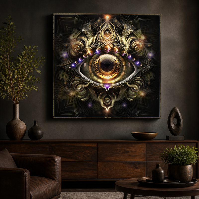 Witness — stretched canvas print — hero-wall