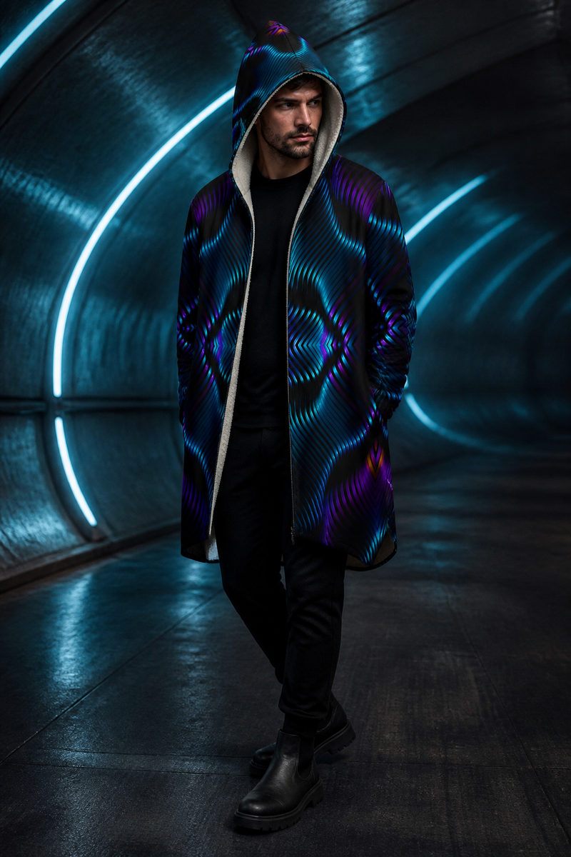 xenoform micro fleece cloak — approved gallery view 01 (01-hero)
