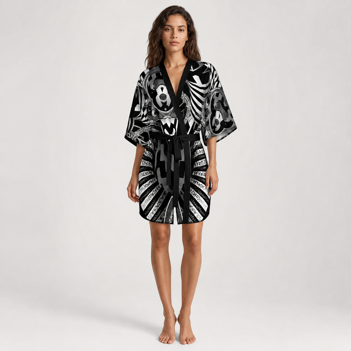 Hypnotica Kimono Robe lifestyle front view