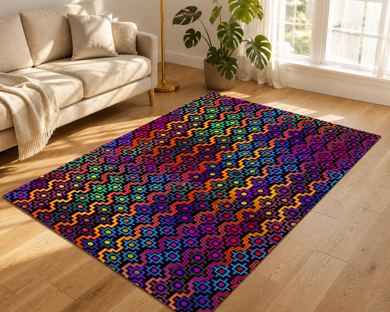 Rainbow Healing Area Rug
