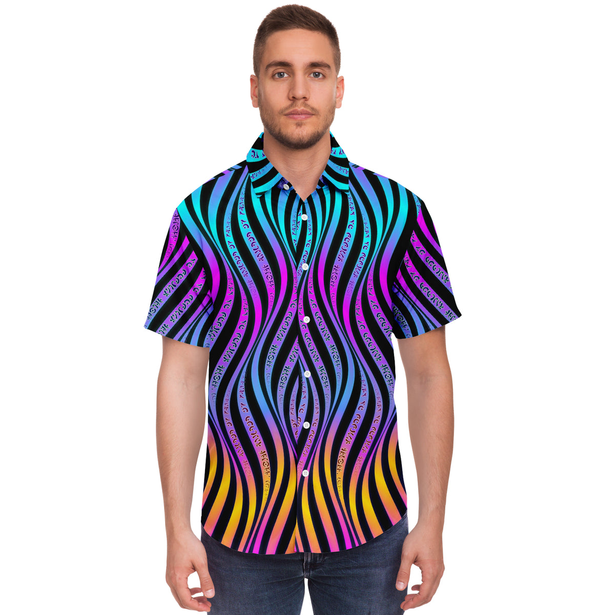 Xenowave Button Down Shirt