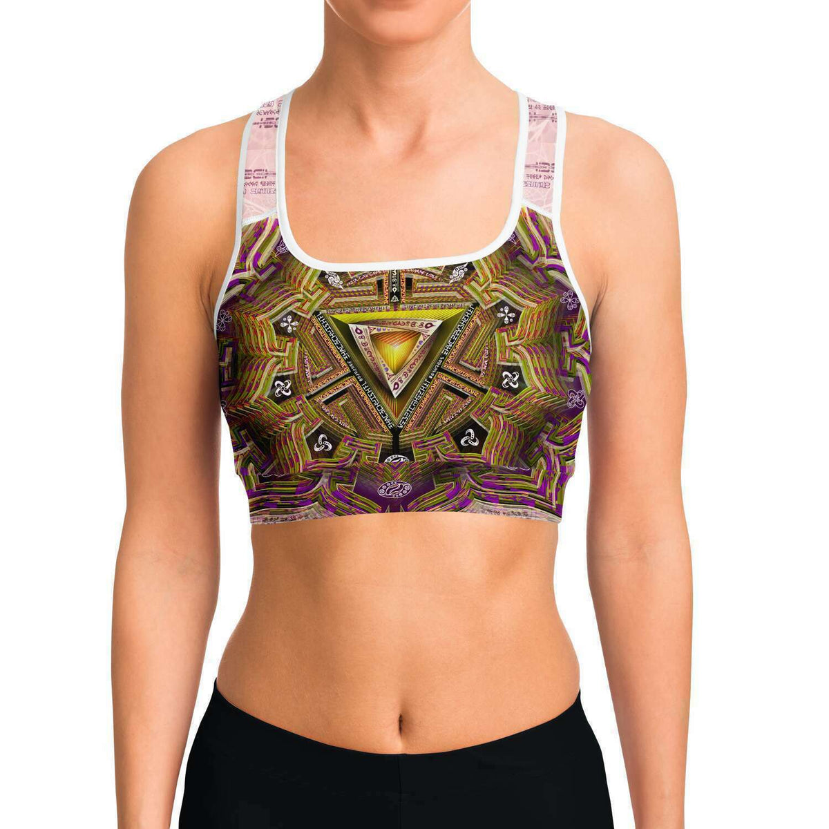 Manipura | Solar Plexus Chakra Sports Bra