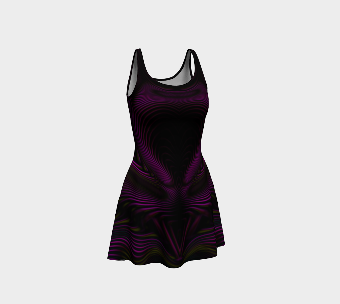 Velvet Dream Flare Dress