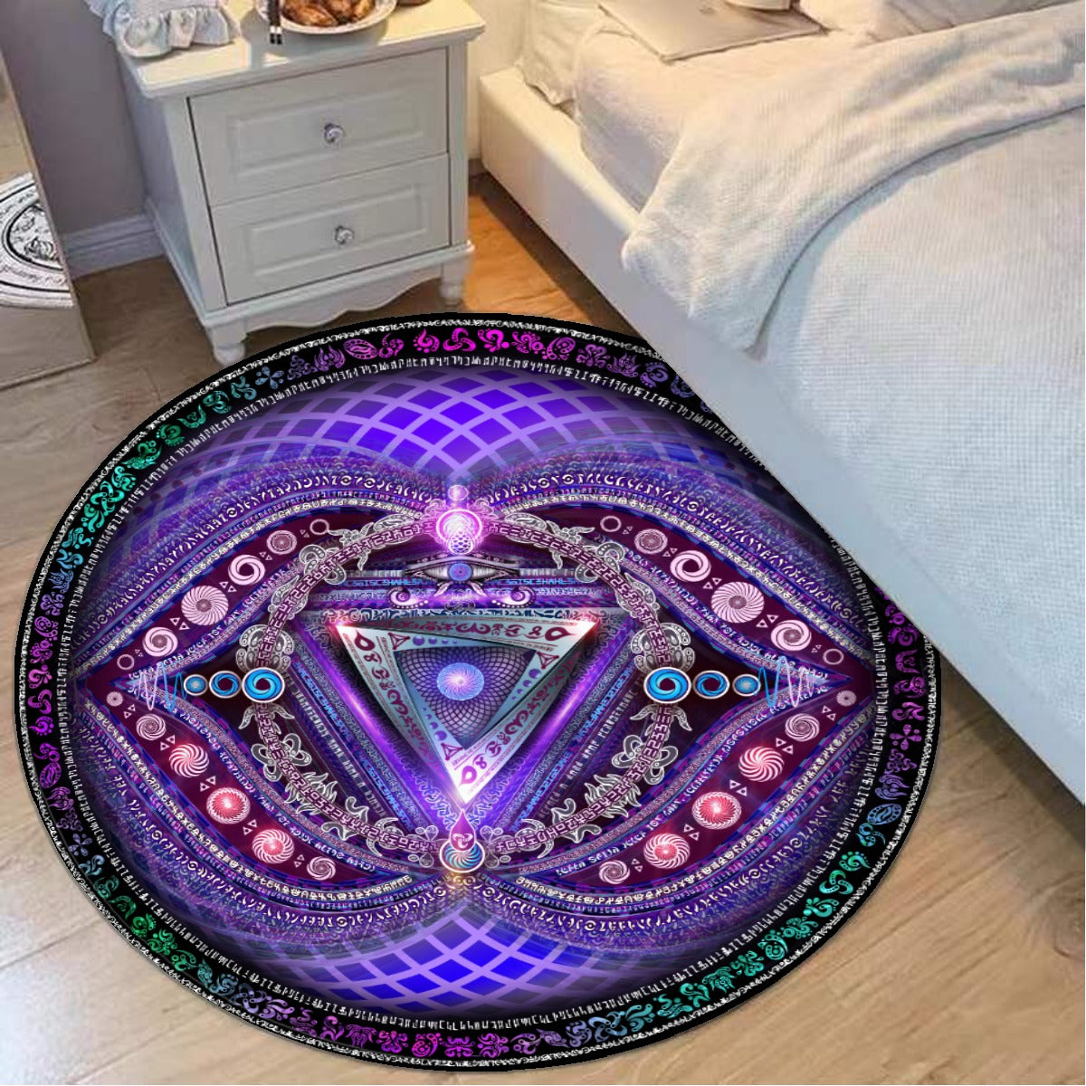 Ajna Circular Rug | Third Eye Chakra