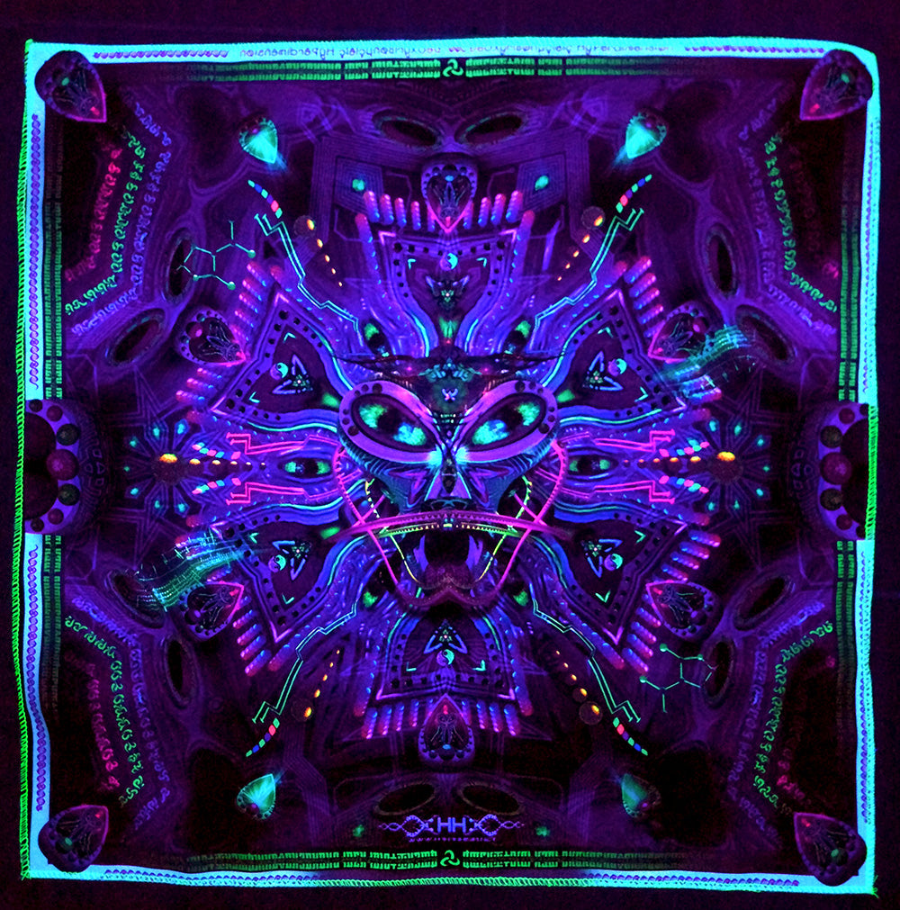 UV Active NEON Canvas Backdrop - Ðëòxÿríßøñµçlëìç HÿÞêrdïmèñsîøñ