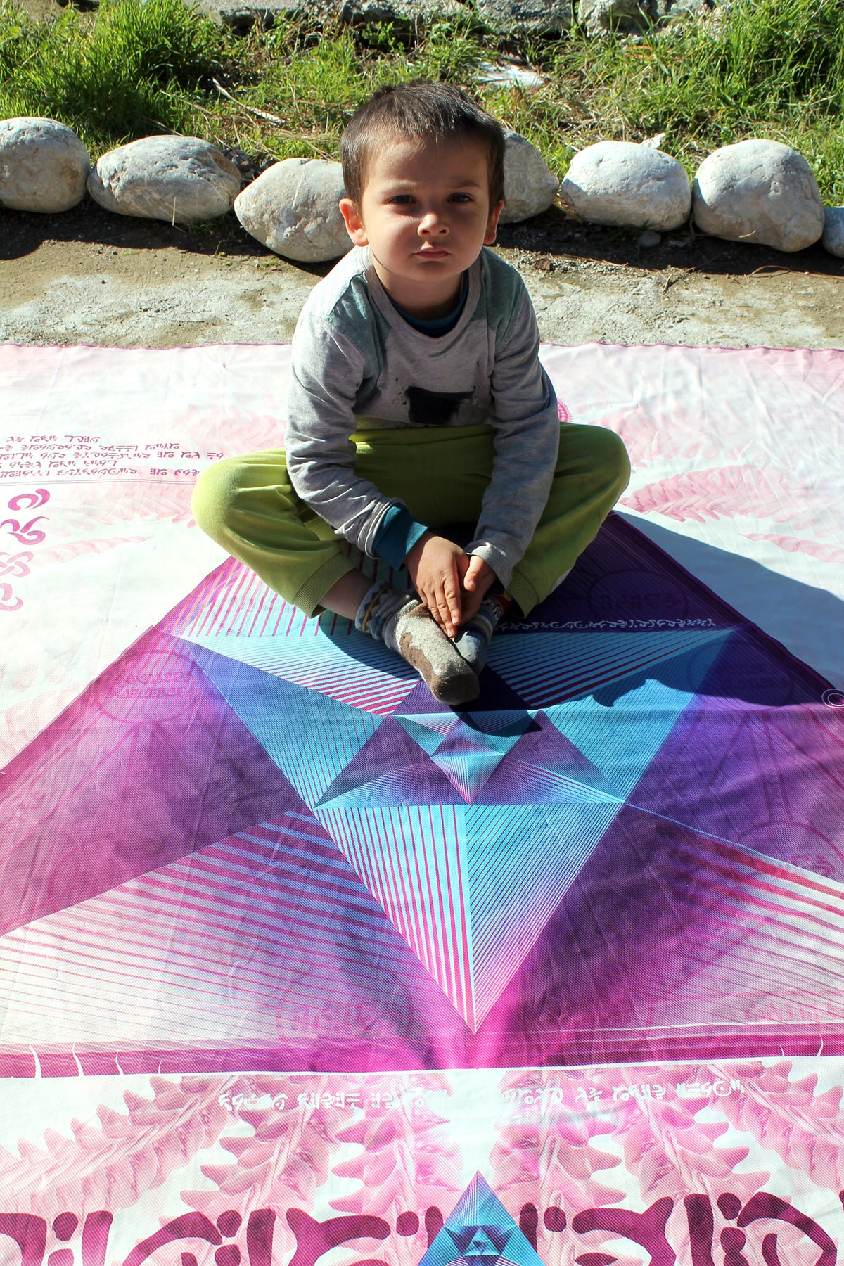 XL Lycra Tapestry / Backdrop of Tetragrammaton