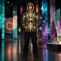 Witness Microfleece Ziphoodie — colourful high-contrast lifestyle hero