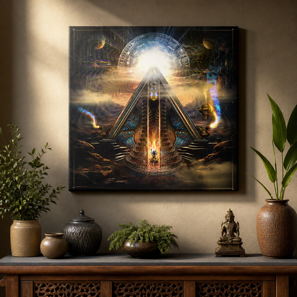 Shakta — stretched canvas print — hero-wall