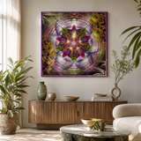 Venusian Flora — stretched canvas print — hero-wall