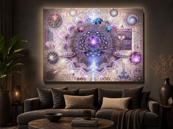 Spirit Chakra — stretched canvas print — hero-wall