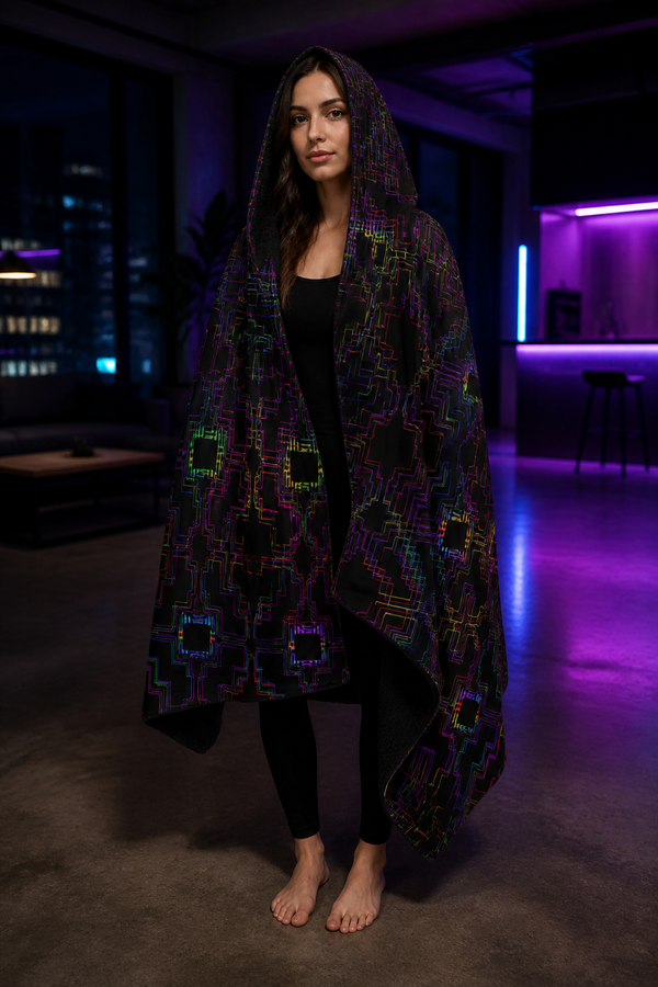 psytron hooded blanket — approved gallery view 01 (01-hero)