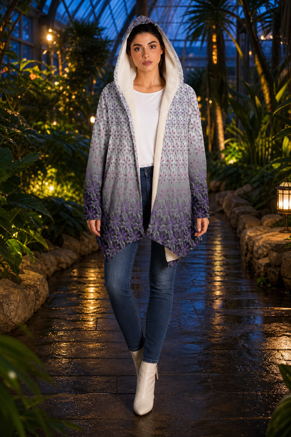 Flower of Life I Micro Fleece Cloak — approved source-faithful editorial view 01