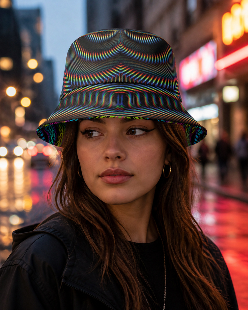 Waveform / Primordial Reversible Bucket Hat - waveform lifestyle 1