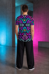 Lifestyle gallery — Mystic Mandala Unisex T-Shirt — view 2