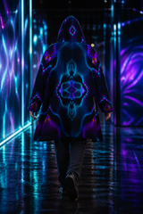 xenoform micro fleece cloak — approved gallery view 02 (02-back)