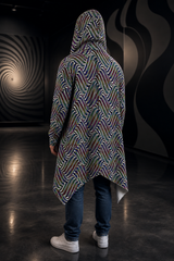 hypnotic hills micro fleece cloak — approved gallery view 02 (02-back)