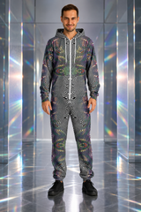 Lifestyle gallery — Prismatic Frequency Fashion Jumpsuit — view 2