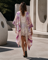 Approved lifestyle | Indra's Net Draped Kimono | view 02 | 02_back_rear.png