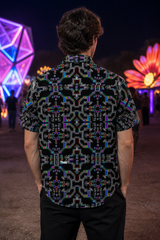 Prismatic Grid Button Down Shirt lifestyle image 2