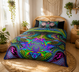 Primordial Bedding Set lifestyle — boho daylight