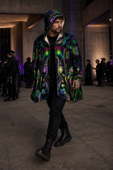 Approved lifestyle | Mystic Temptation | Micro Fleece Cloak | view 03 | 03_wearer_right_three_quarter.png