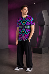Lifestyle gallery — Mystic Mandala Unisex T-Shirt — view 4