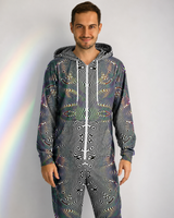 Lifestyle gallery — Prismatic Frequency Fashion Jumpsuit — view 4