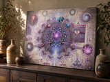 Spirit Chakra — stretched canvas print — studio-lifestyle