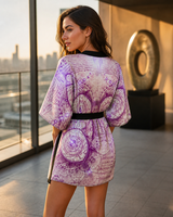 Approved lifestyle | Indra's Net Kimono Robe | view 04 | 04_back_three_quarter.png