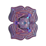 Approved lifestyle | Muladhara | Root Chakra Lotus Beach Towel | view 04 | 04_full_overhead.png