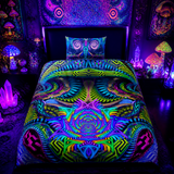Primordial Bedding Set lifestyle — festival uv