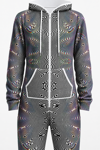 Prismatic Frequency Fashion Jumpsuit — lifestyle view 05 — 05-construction-detail