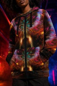 Editorial campaign gallery — I Will Not Fear Zip Up Hoodie — 05-material-construction-campaign