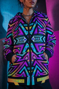 Editorial campaign gallery — Mystic Mandala Zip Up Hoodie — 05-material-construction-campaign