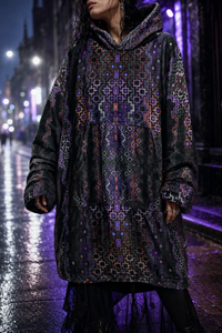 Editorial campaign gallery — Shadow Healing Reversible Snug Hoodie — 05-material-construction-campaign