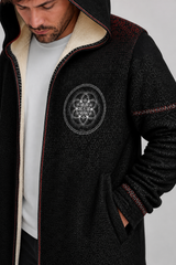 Sacred Micro Fleece Cloak — approved source-faithful editorial view 05