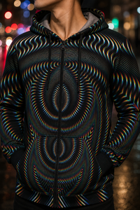 Lifestyle gallery — Waveform — zip hood pocket detail