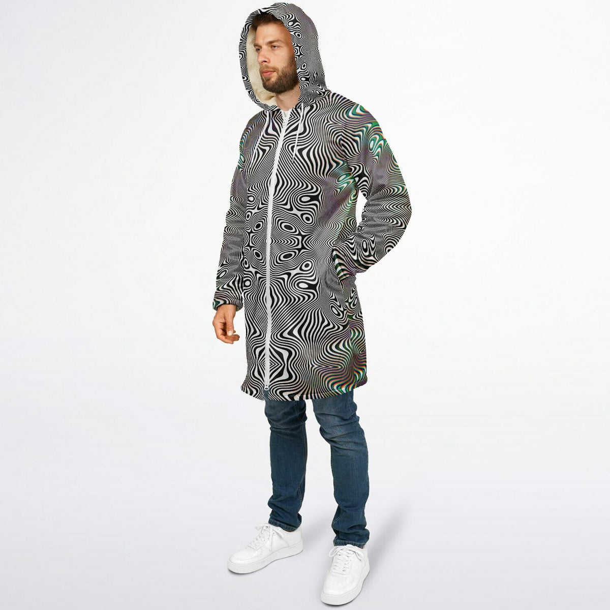 Prismatic Frequency | Zipper Cloak