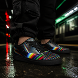 Waveform Low Top Sneakers lifestyle close-up — subway platform