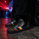 Waveform Low Top Sneakers lifestyle close-up — warehouse techno