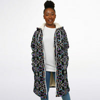 Prismatic Grid | Zipper Cloak