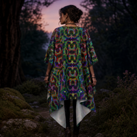Aya Draped Kimono lifestyle back view