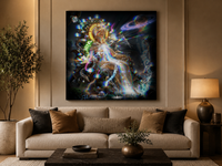 "Amrita" Stretched Canvas Print