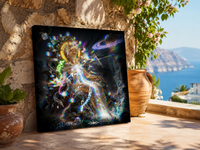 "Amrita" Stretched Canvas Print
