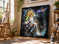 "Amrita" Stretched Canvas Print