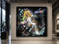 "Amrita" Stretched Canvas Print