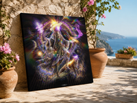 "The Fool" Stretched Canvas Print