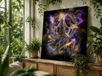 "The Fool" Stretched Canvas Print