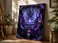 She Loves Me Stretched Canvas Print