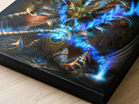 Celestial Cradle Stretched Canvas Print